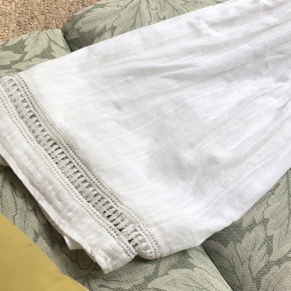 Beautiful white cotton lucky brand dress - Picture 4 of 8